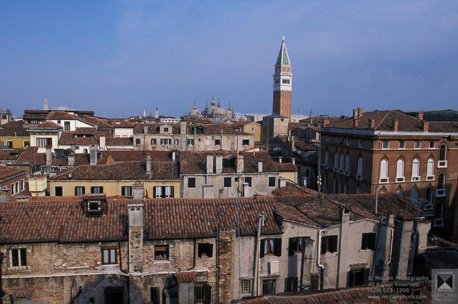 Venice from the rooftops
