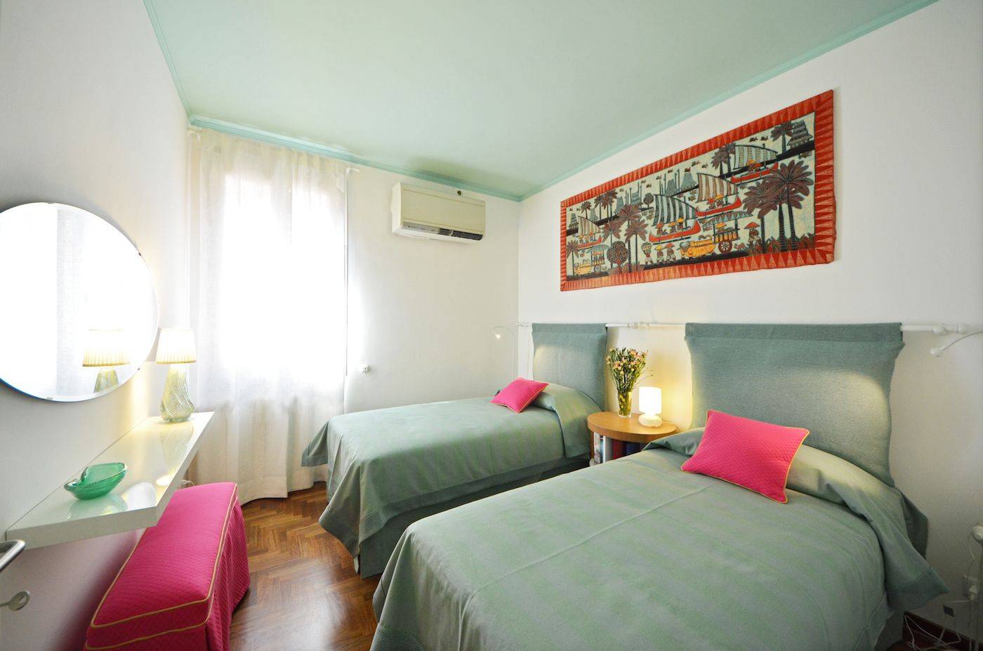 Second bedroom, twin or double, on request