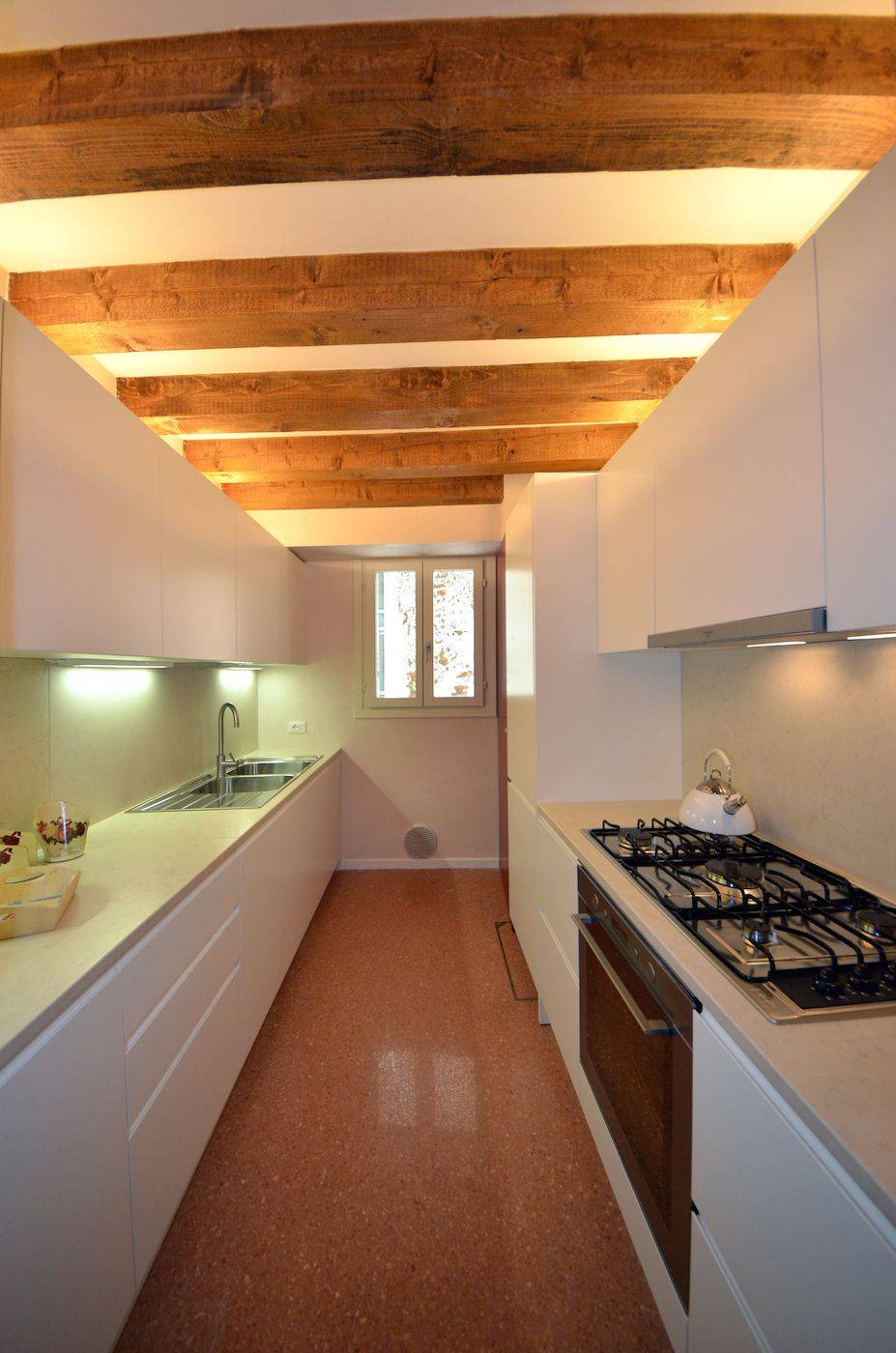 well equipped brand new kitchen of the Palladio apartment