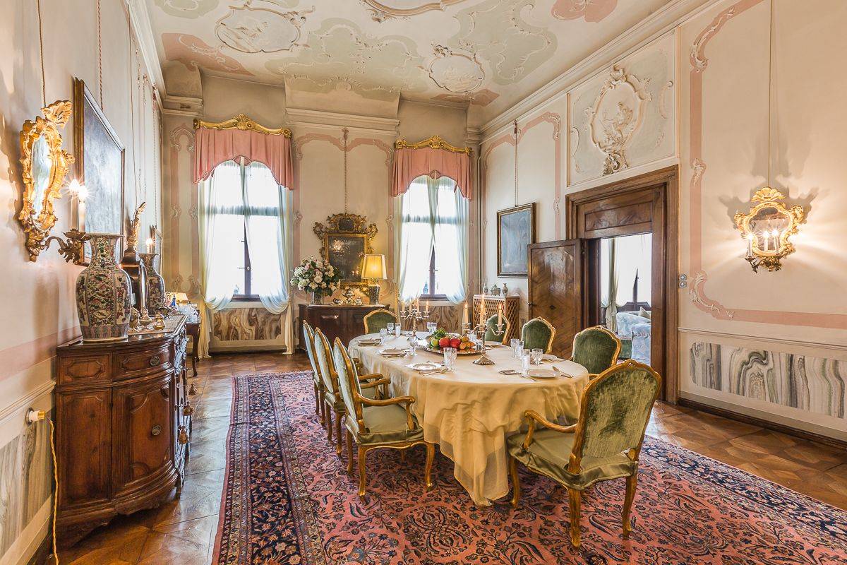 dining room with Grand Canal view