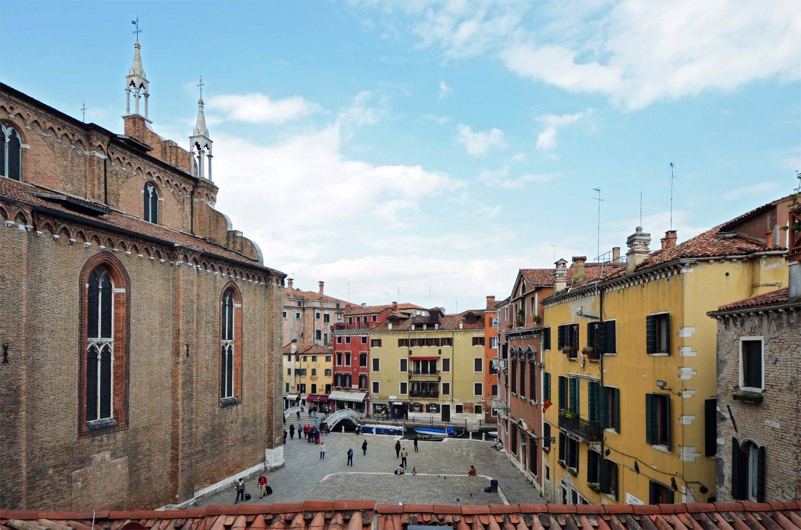 another picturesque view from living room of the Frari apartment