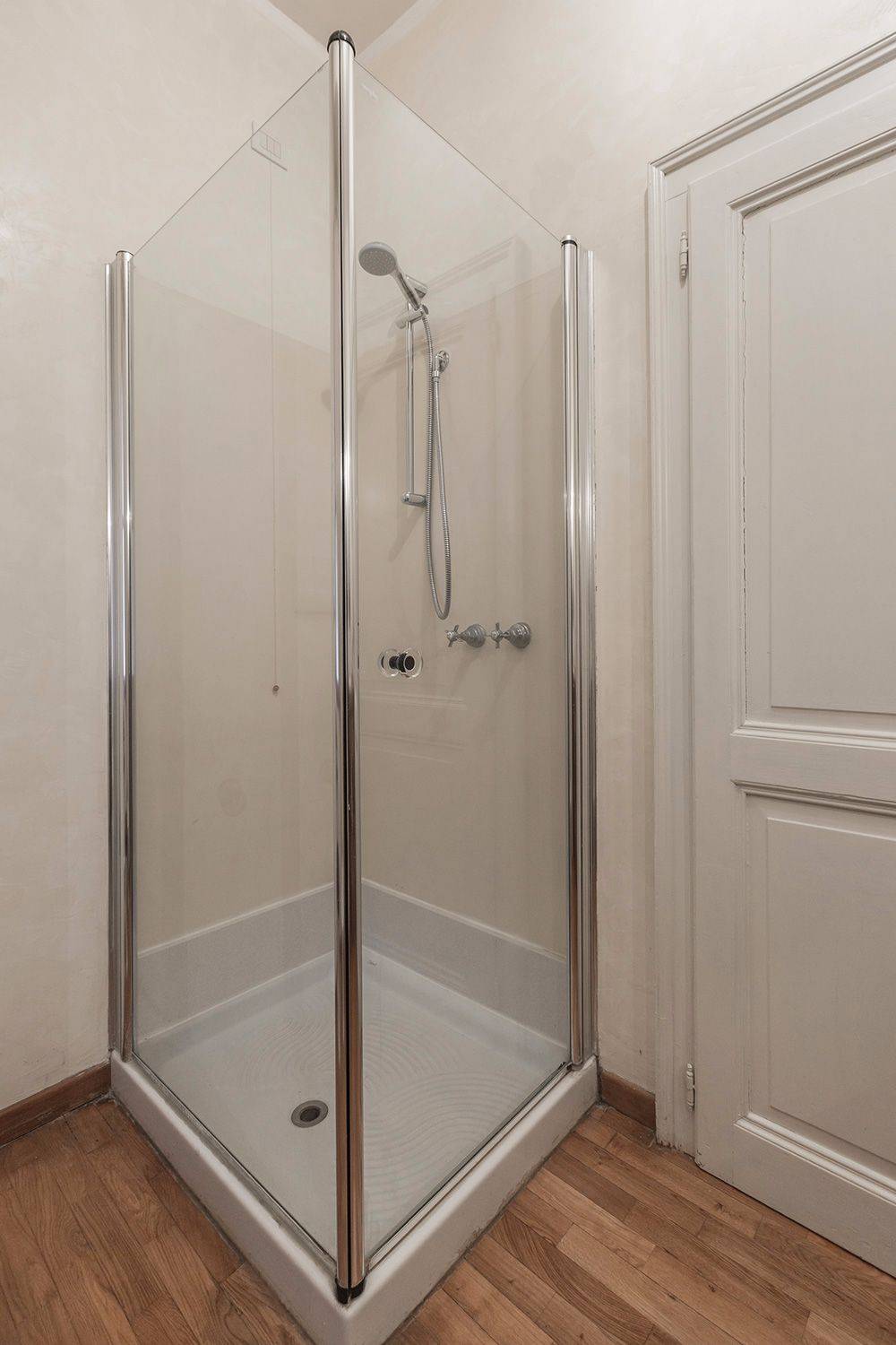 with large shower cabin