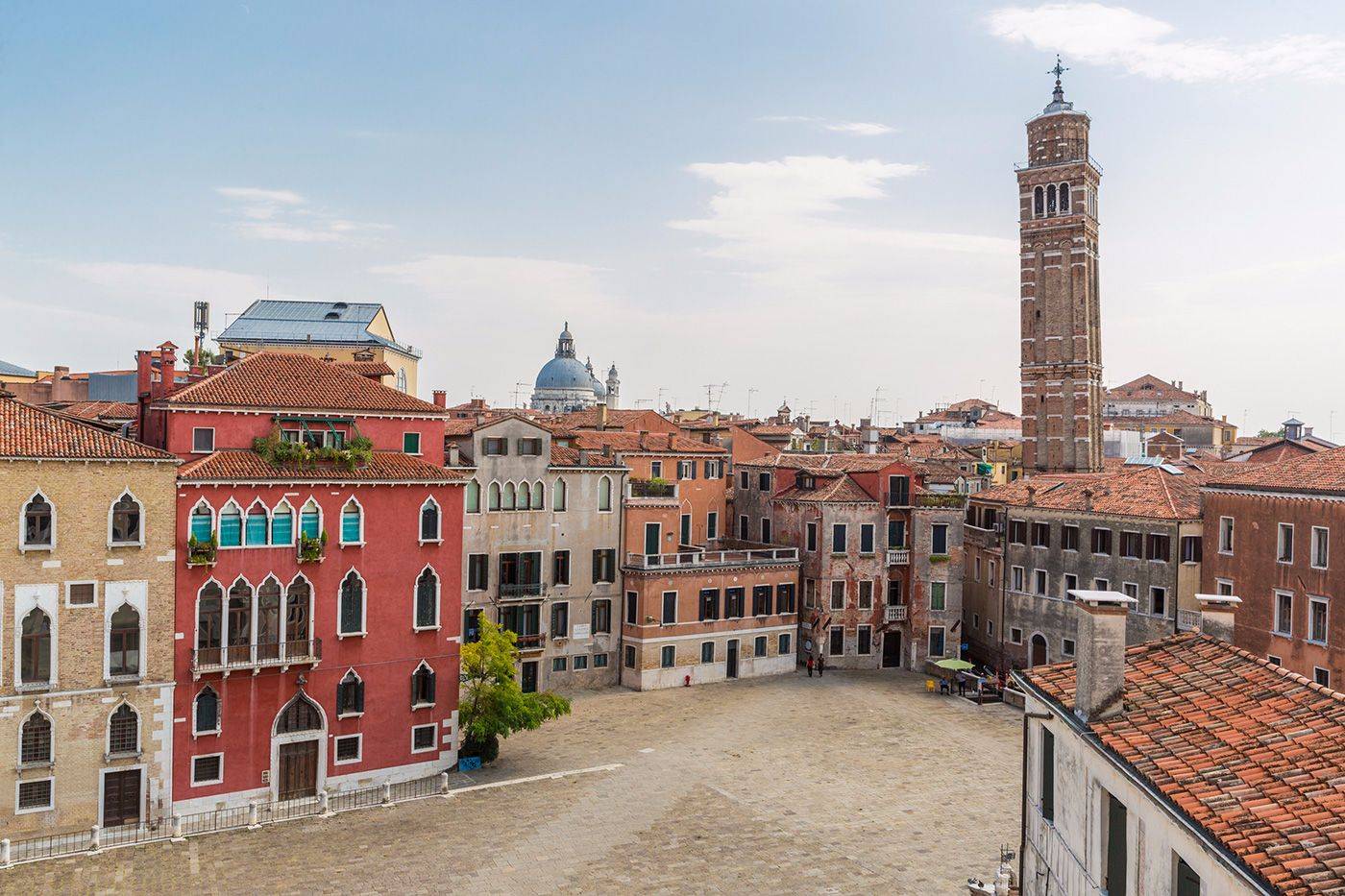Campo Sant' Angelo in the heart of Sestiere San Marco is considered one of the nicest in town