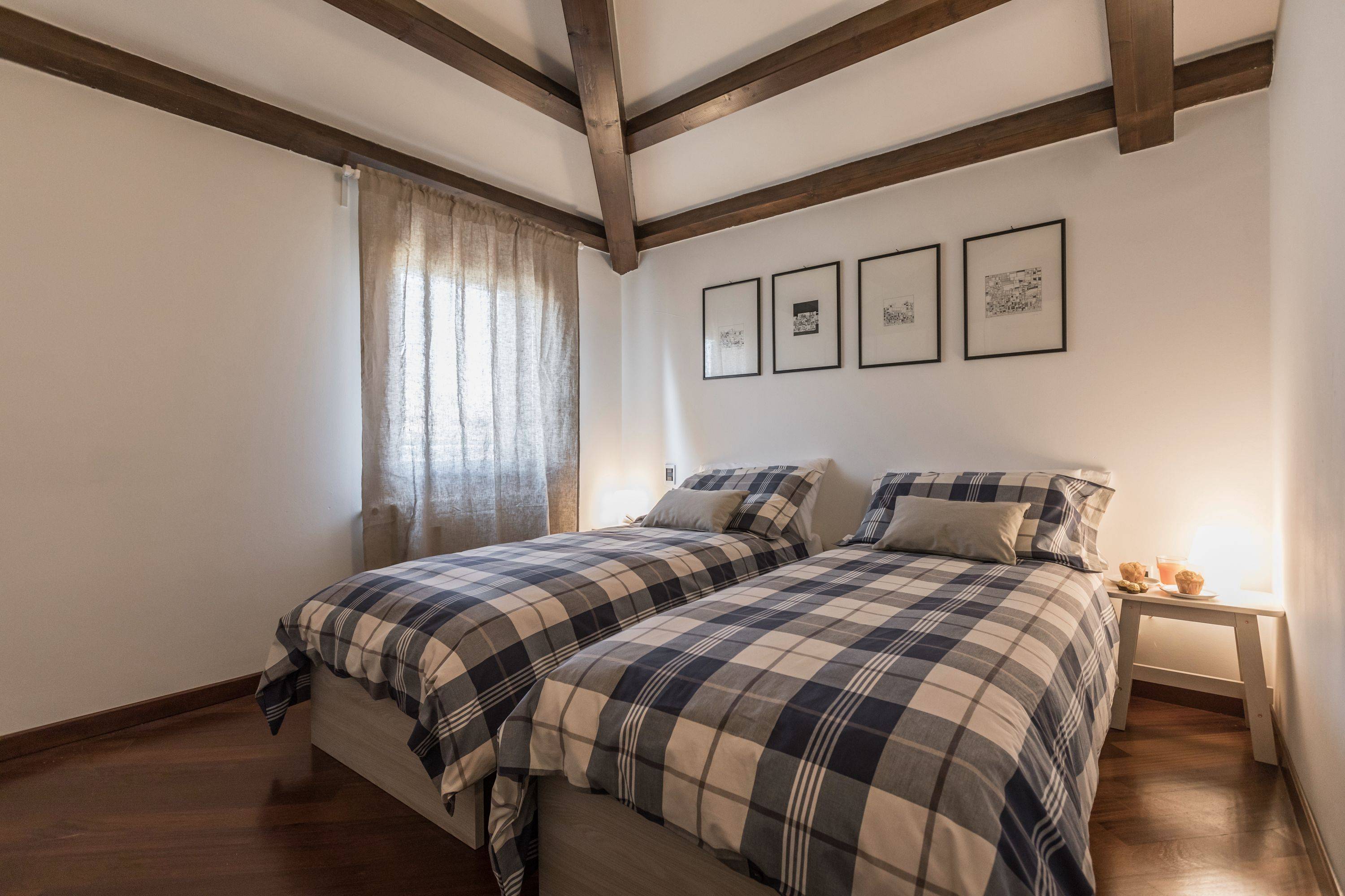 second bedroom: can be prepared as double or twin, on request second bedroom: can be prepared as double or twin, on request