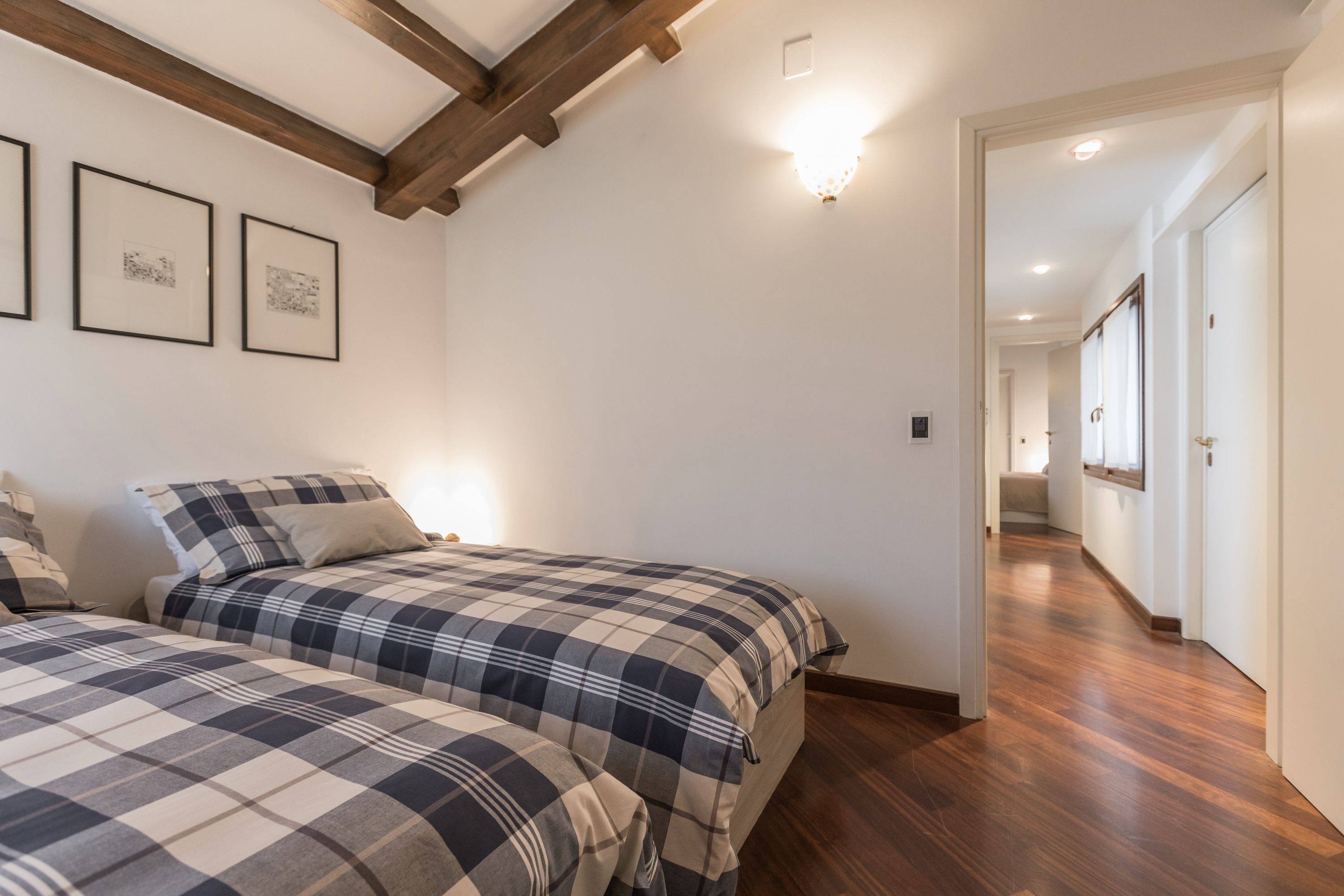 second bedroom: can be prepared as double or twin, on request second bedroom: can be prepared as double or twin, on request