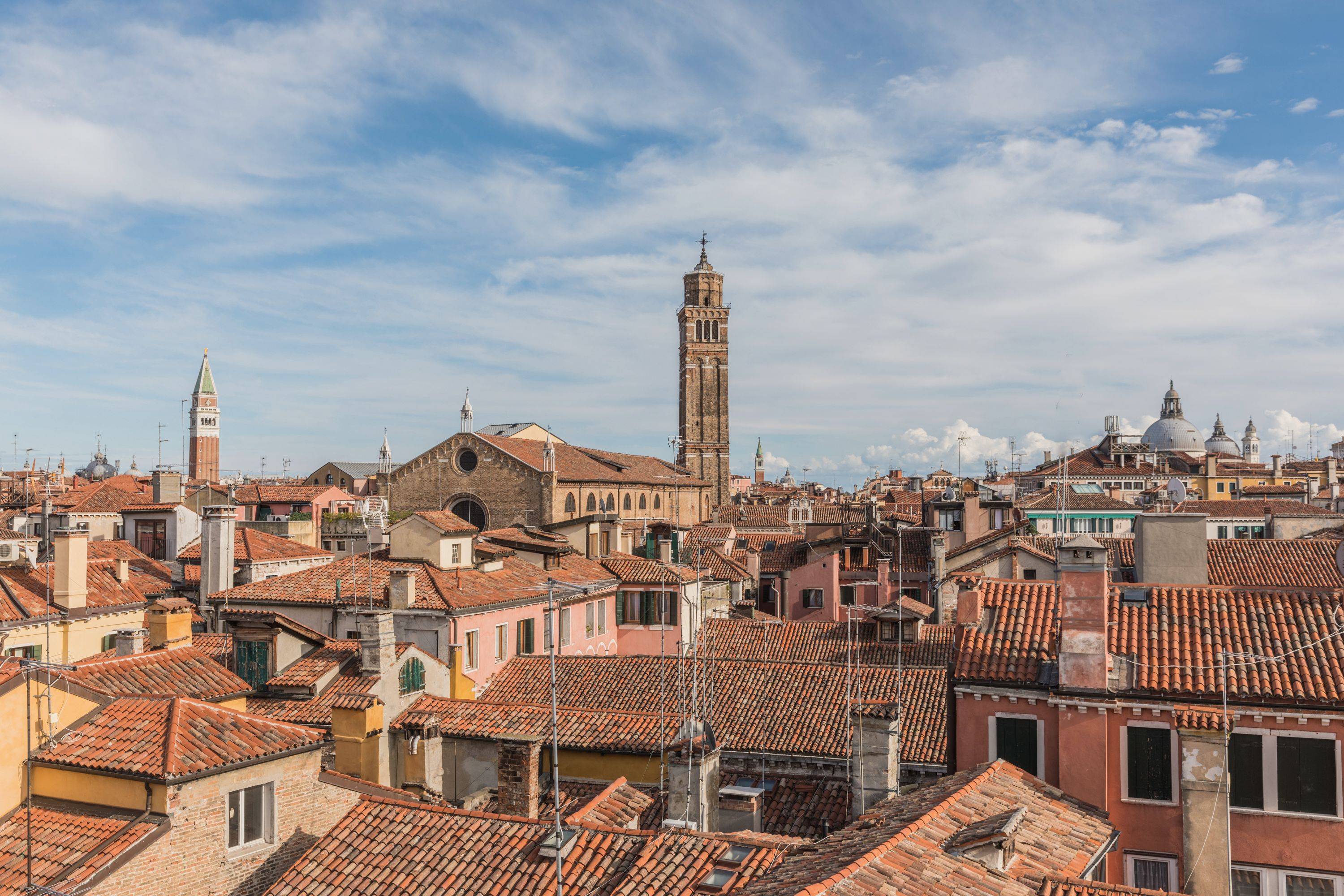 the 360 degrees panoramic view over the roof-tops of San Marco is simply breathtaking! the 360 degrees panoramic view over the roof-tops of San Marco is simply breathtaking!