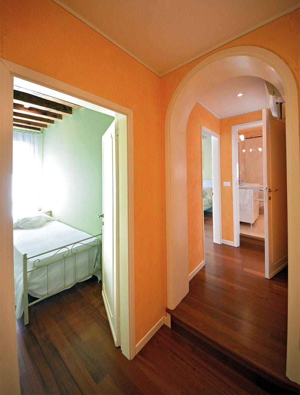  corridor to the bedrooms