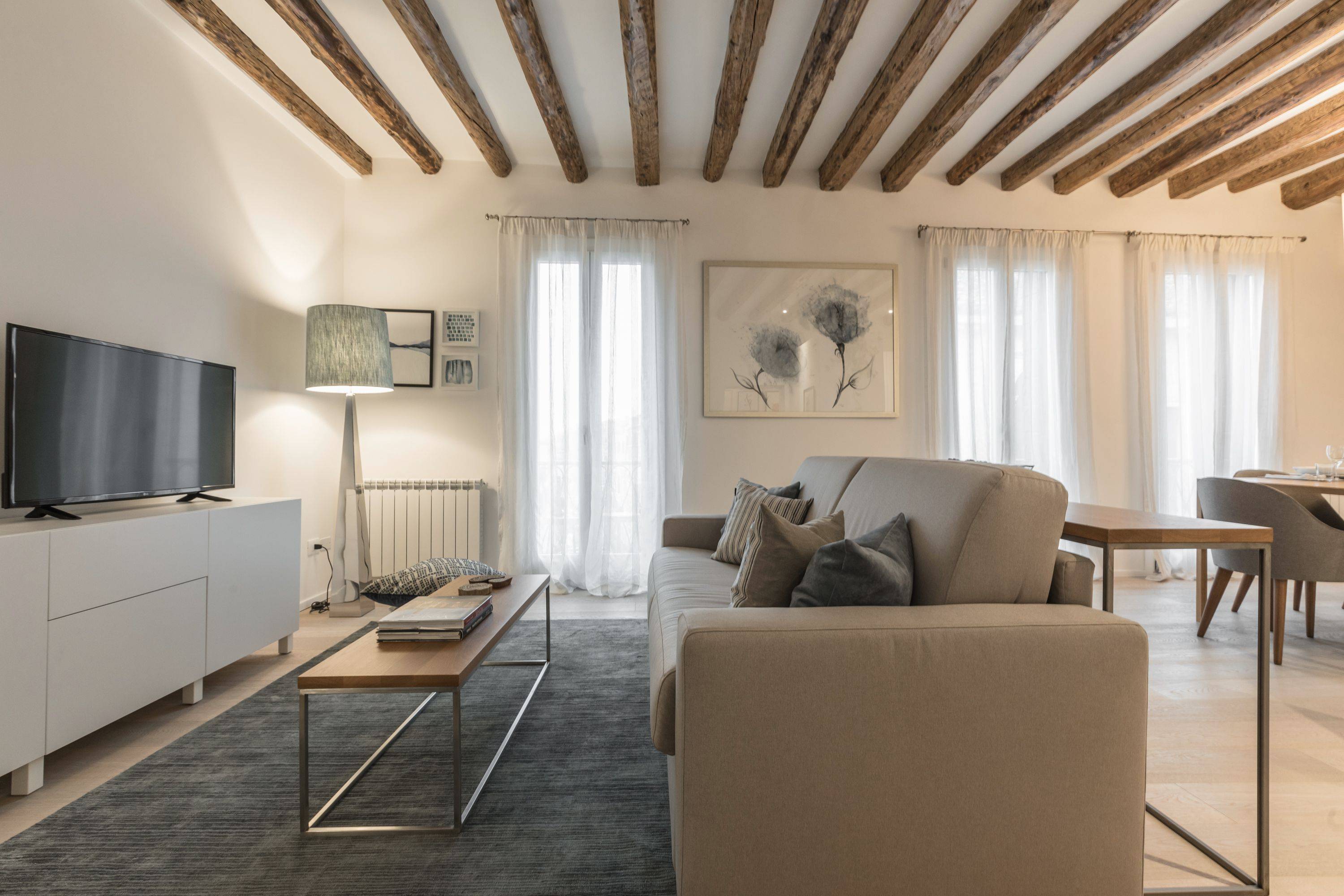 back to the living room