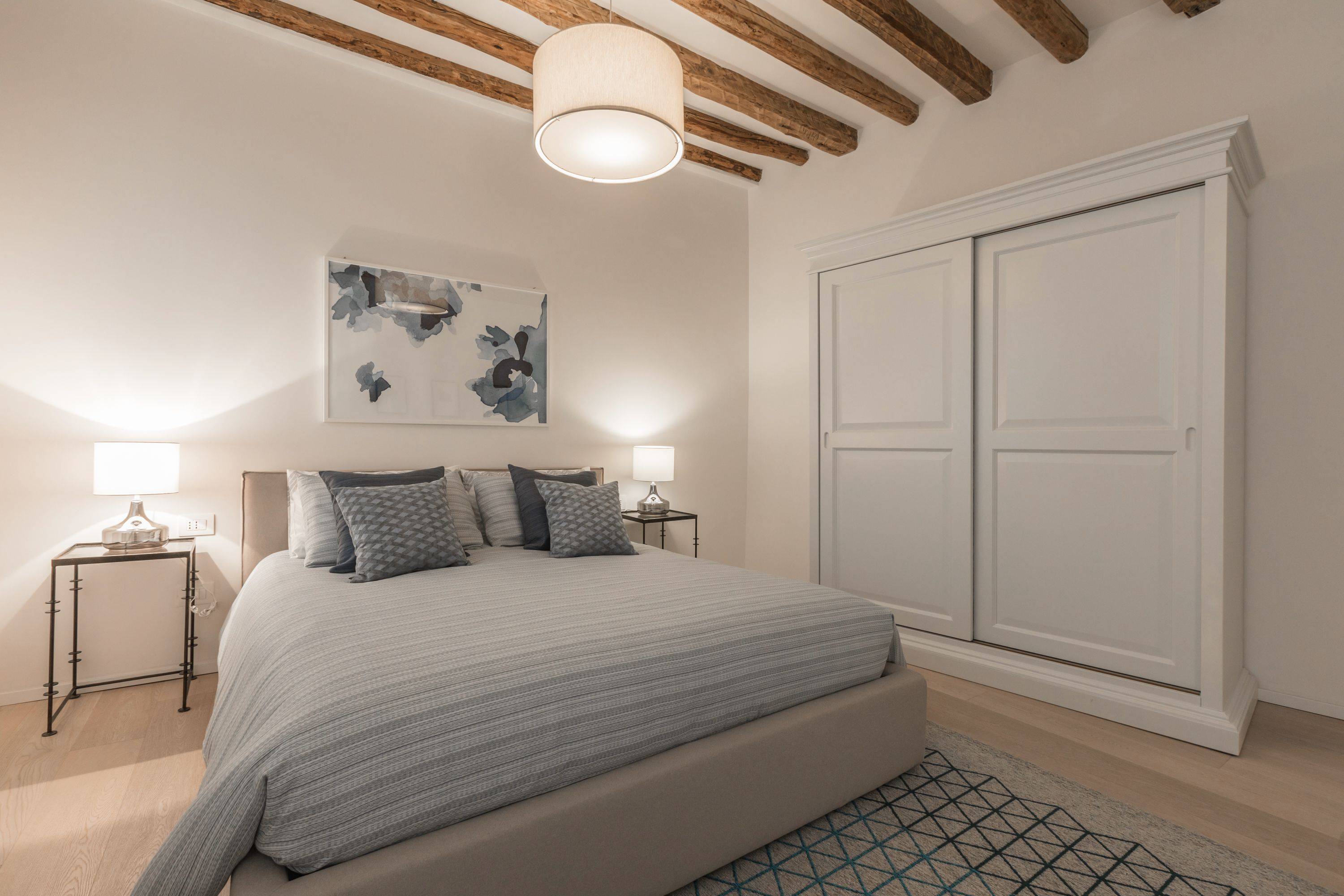 large and graceful master bedroom 