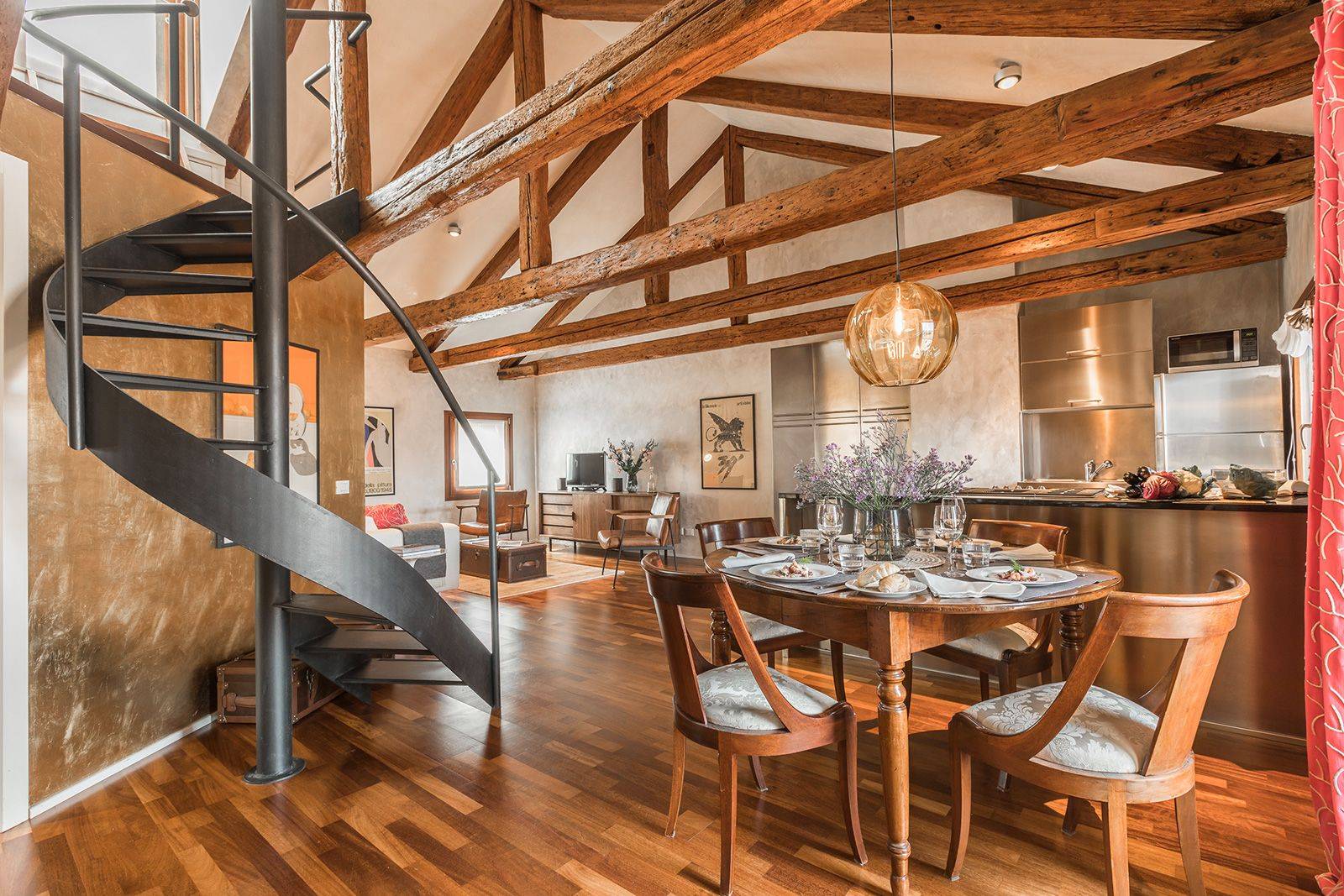 view from the entrance of the Arsenale Terrace apartment view from the entrance of the Arsenale Terrace apartment