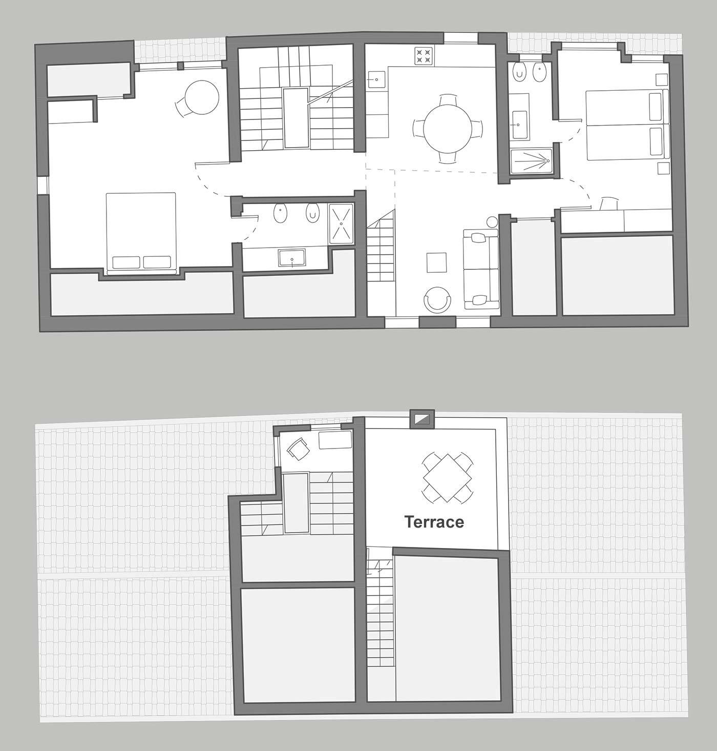 San Trovaso Terrace floor plan