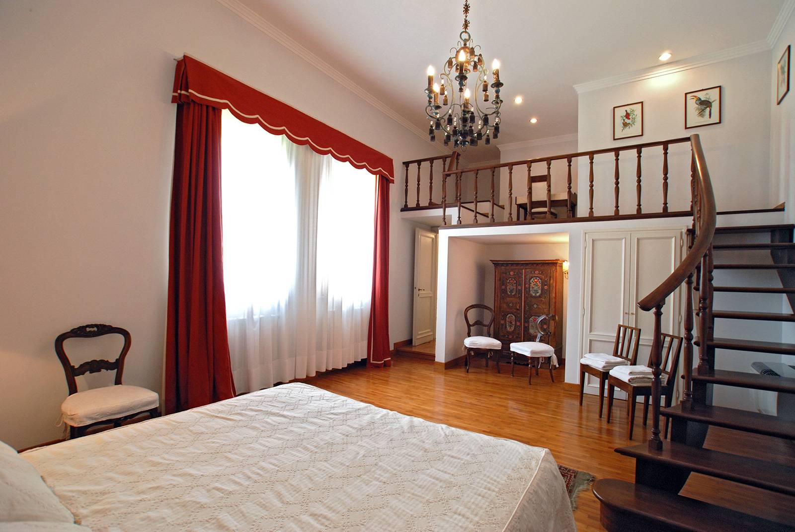 Rezzonico Garden Apartment: 1st bedroom