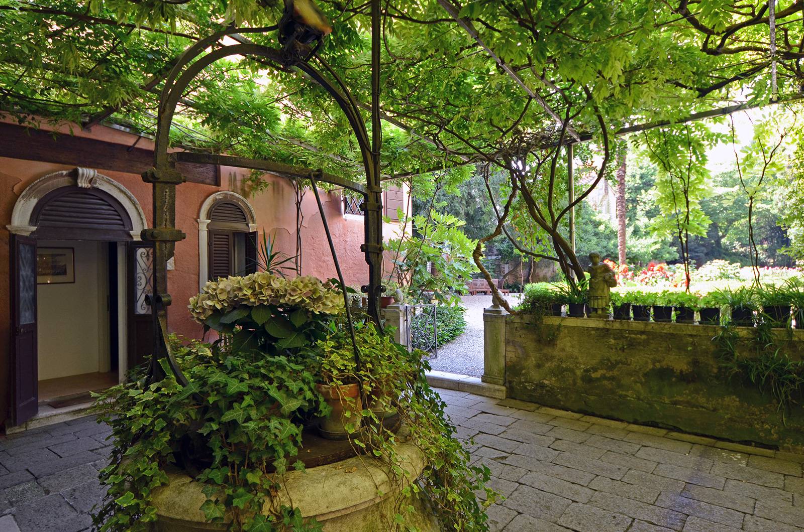 Rezzonico Palace private garden