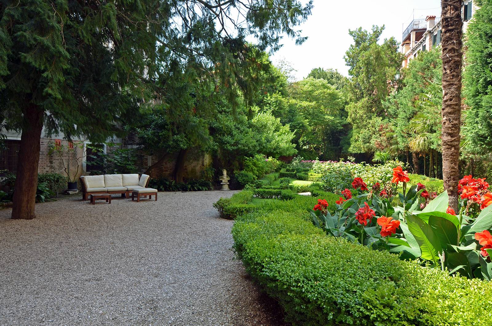 Rezzonico Palace private garden