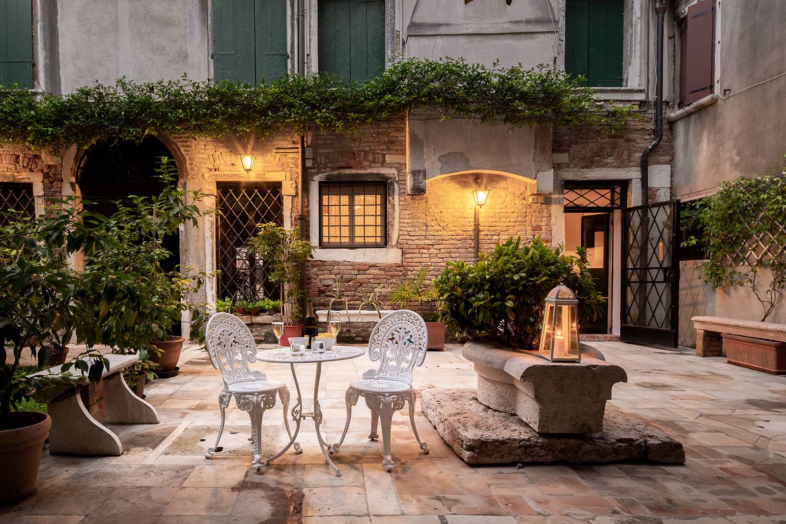 the gargen is lovely also at night the gargen is lovely also at night