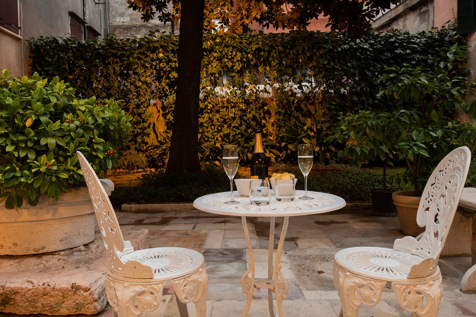 the gargen is lovely also at night the gargen is lovely also at night