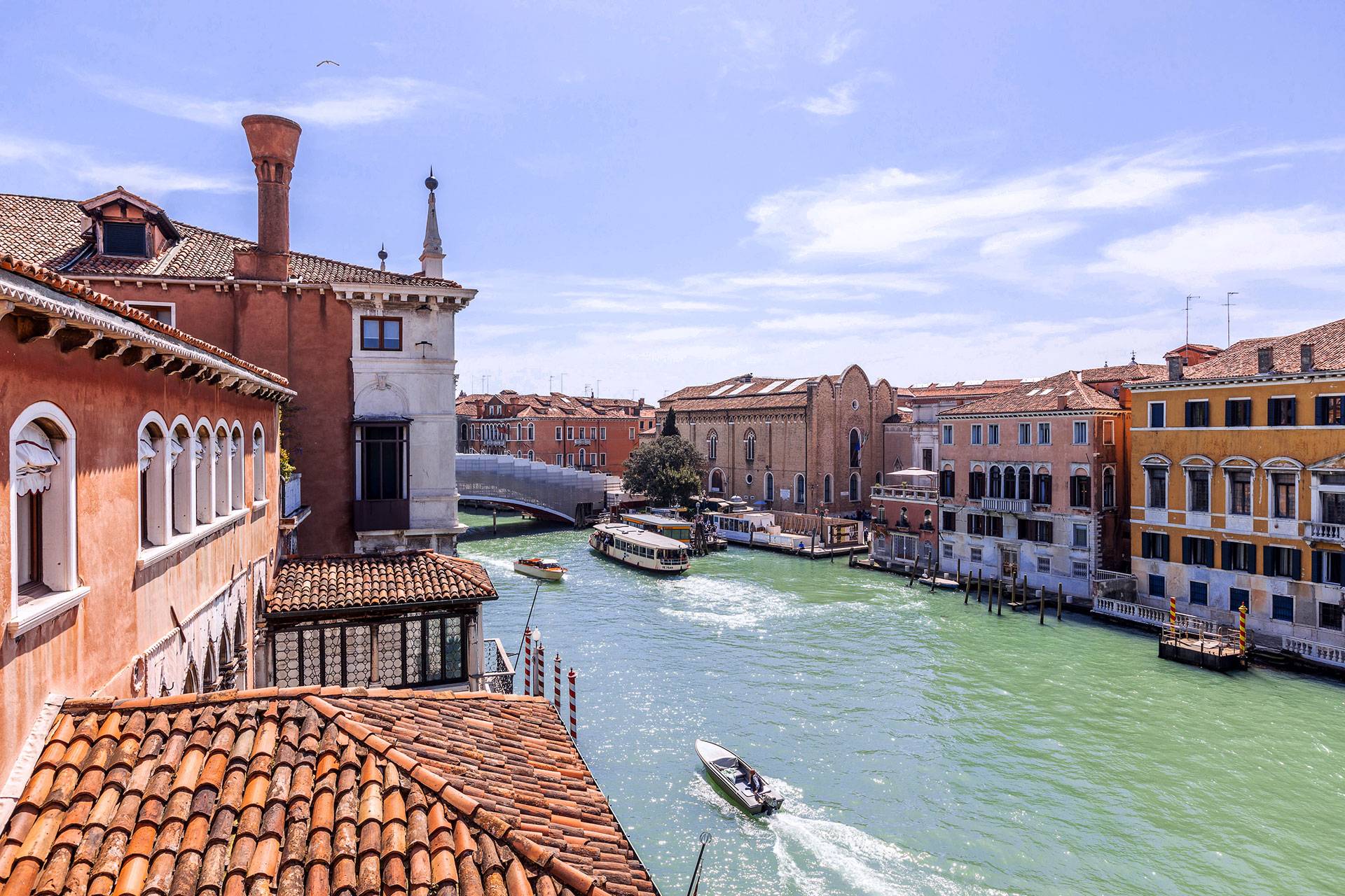 the stunning views extend from the Accademia Bridge... the stunning views extend from the Accademia Bridge...