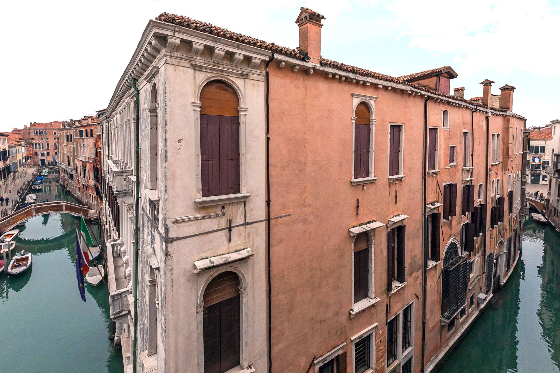 ...on two canals and Palazzo Grimani Museum