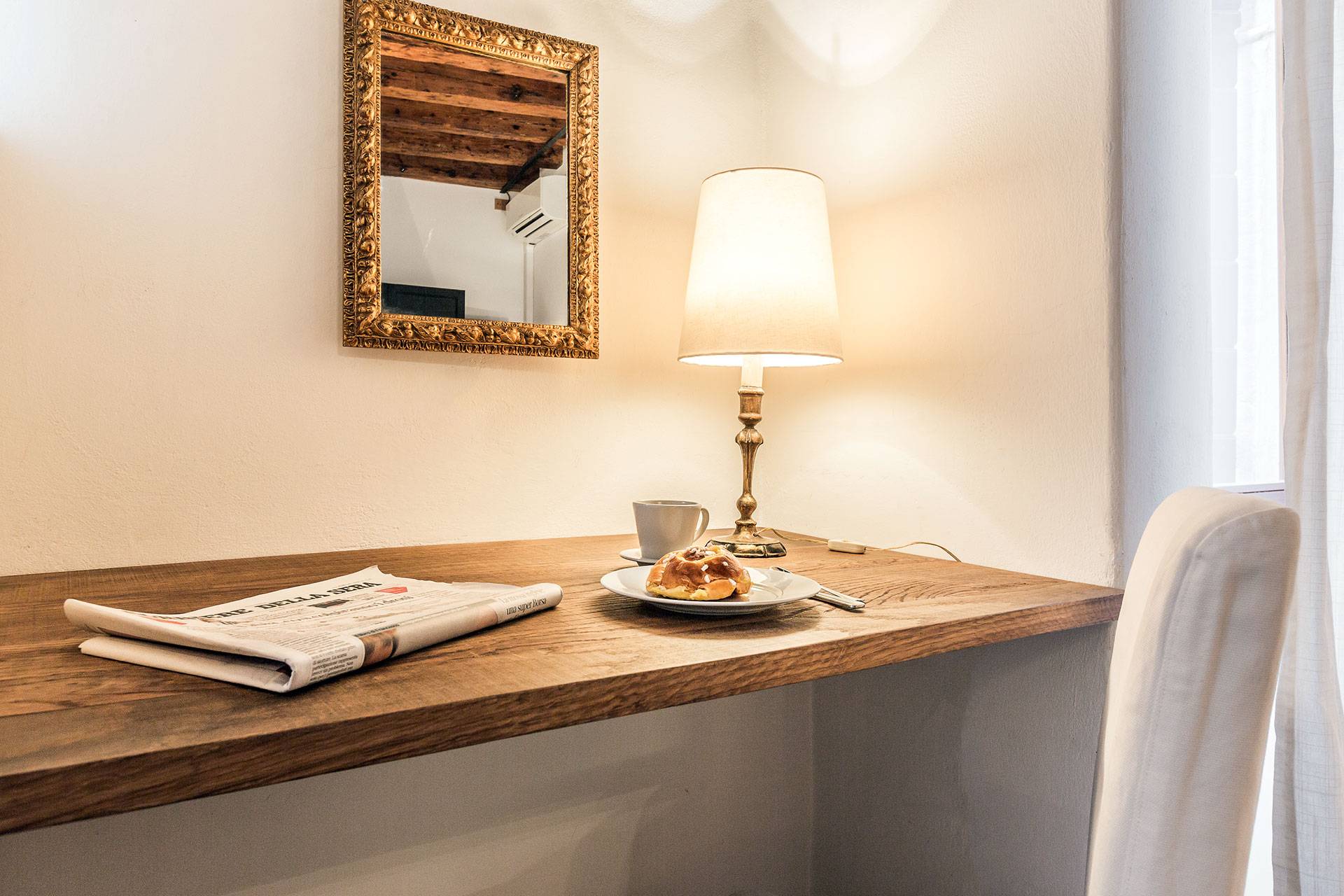 enjoy your breakfast at home at the Alba d'Oro apartment!