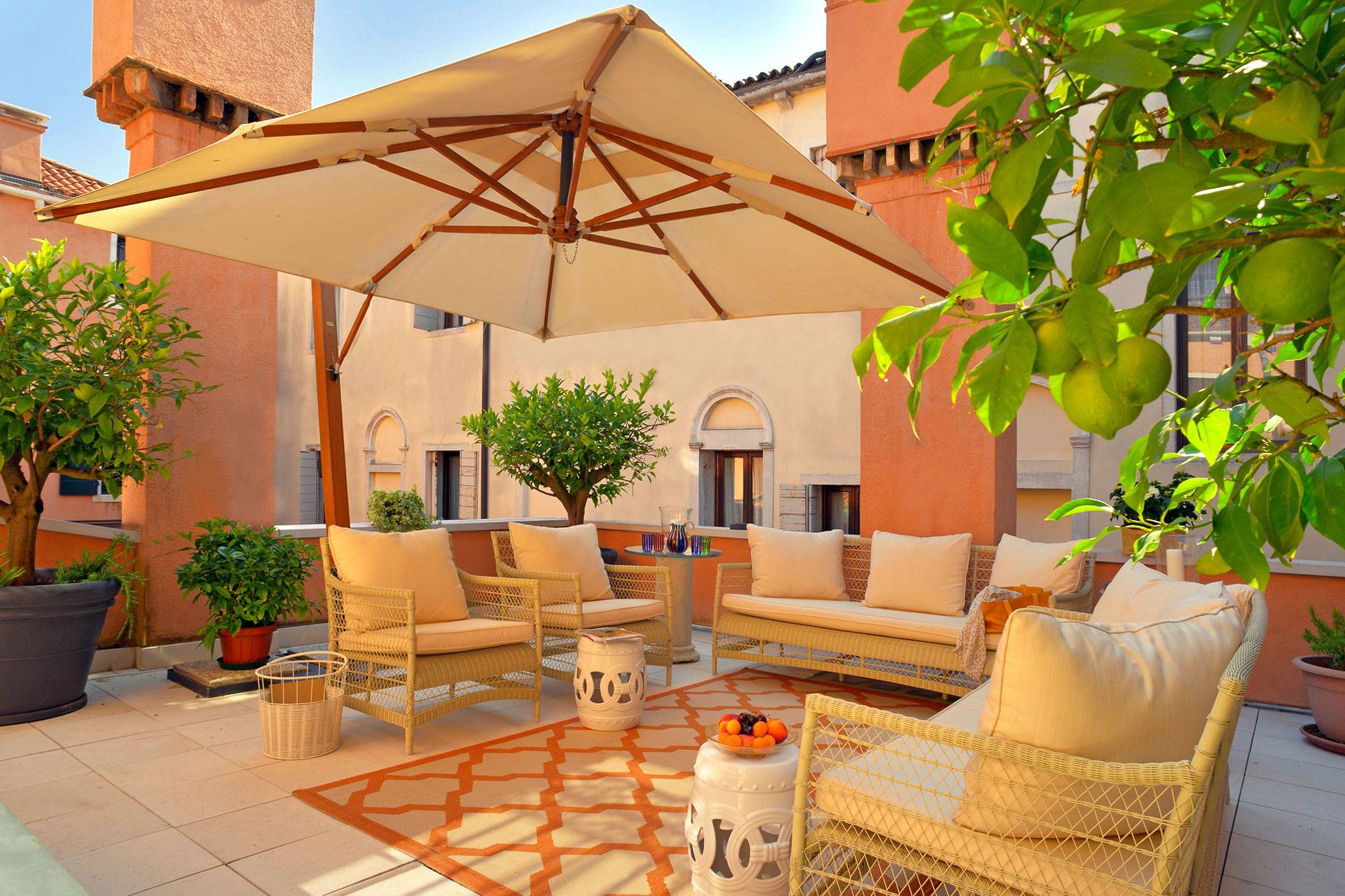 Shared Terrace (for all the guests of the Palazzo)