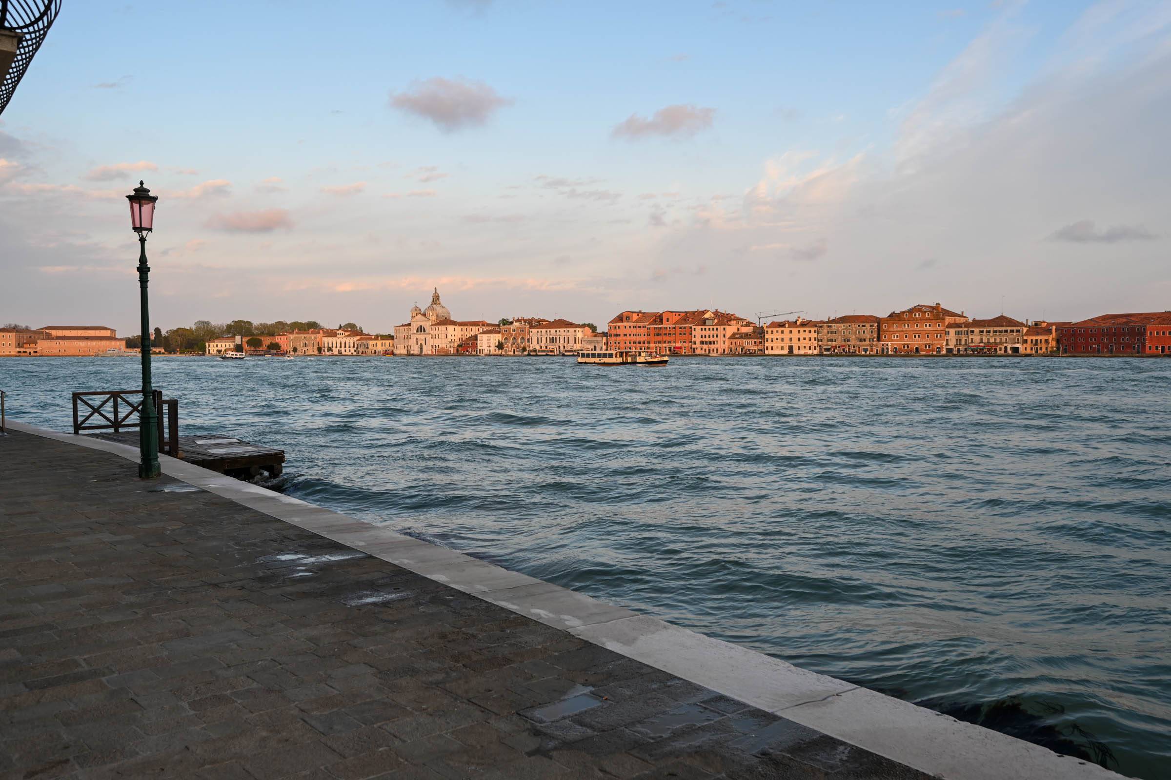 view on the Giudecca Canal from bedroom 2