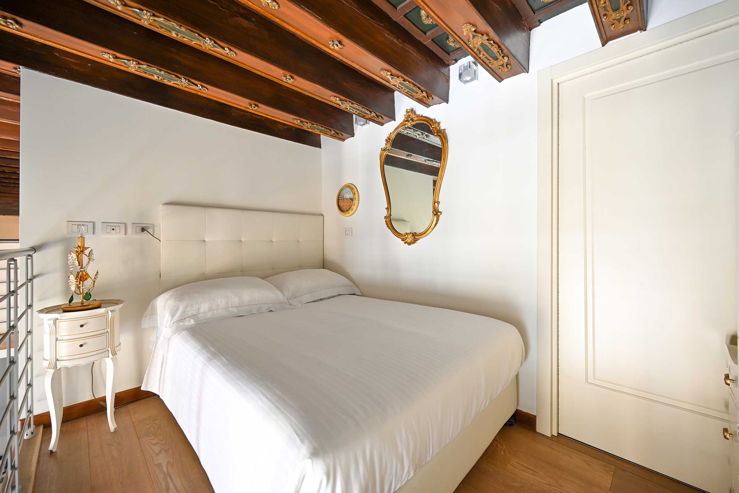 he second smaller mezzanine with 140 cm wide bed