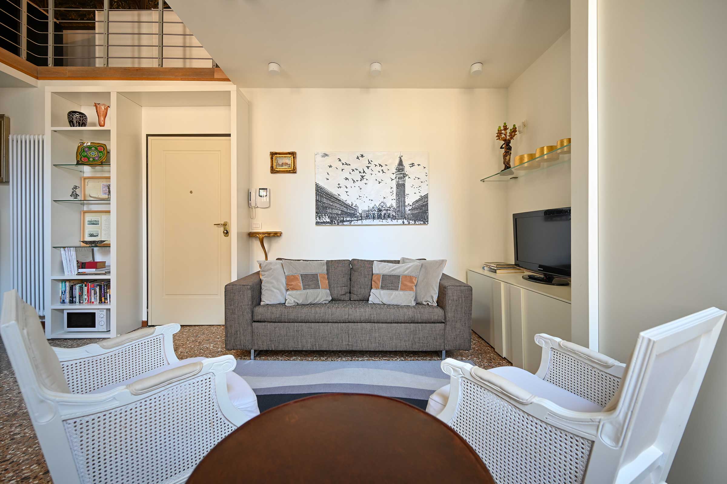 there is a double pull-out bed available on request