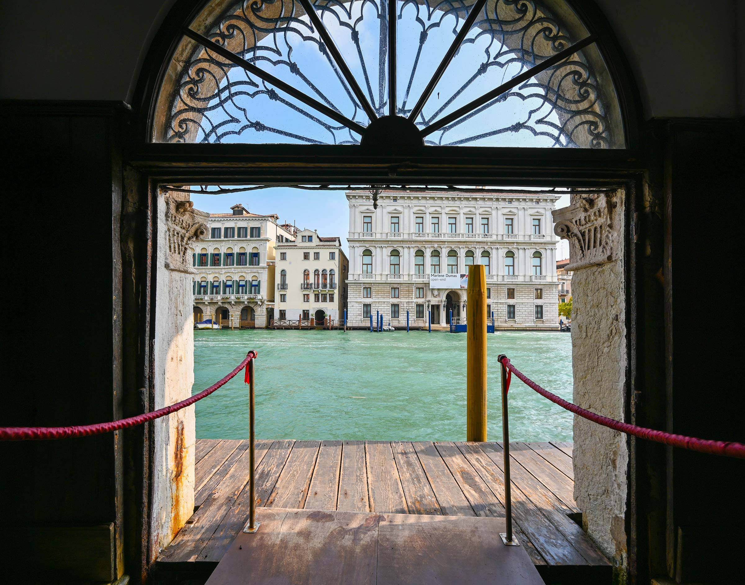 Rezzonico Palace - private water gate on Grand Canal