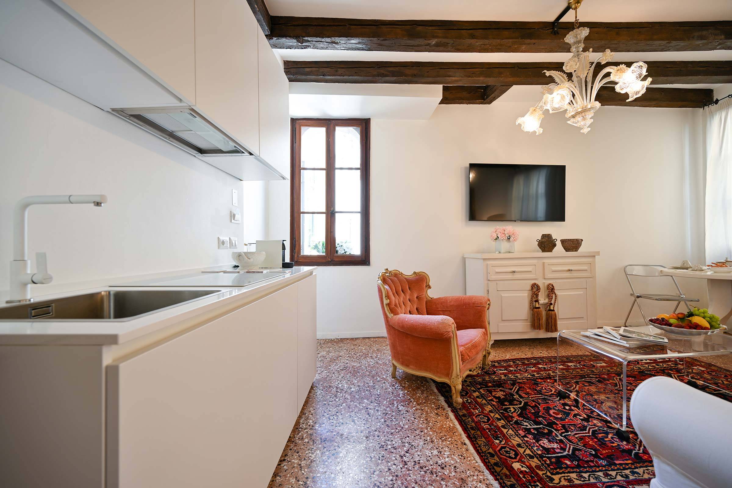 Pisani Apartment elegant and comfortable living room