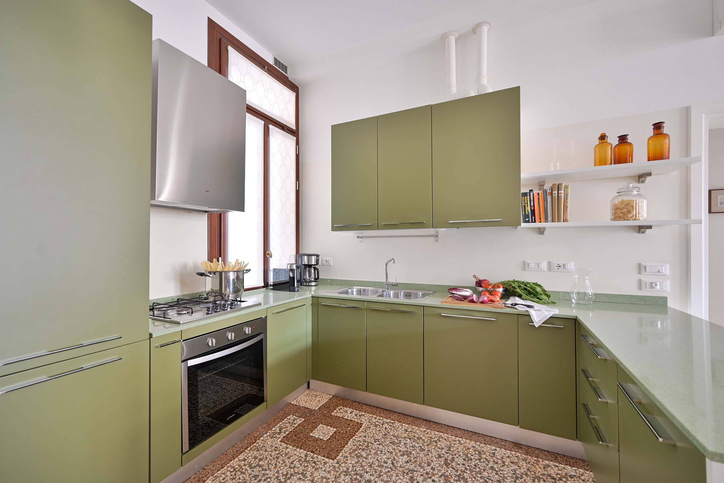 spacious and functional kitchen