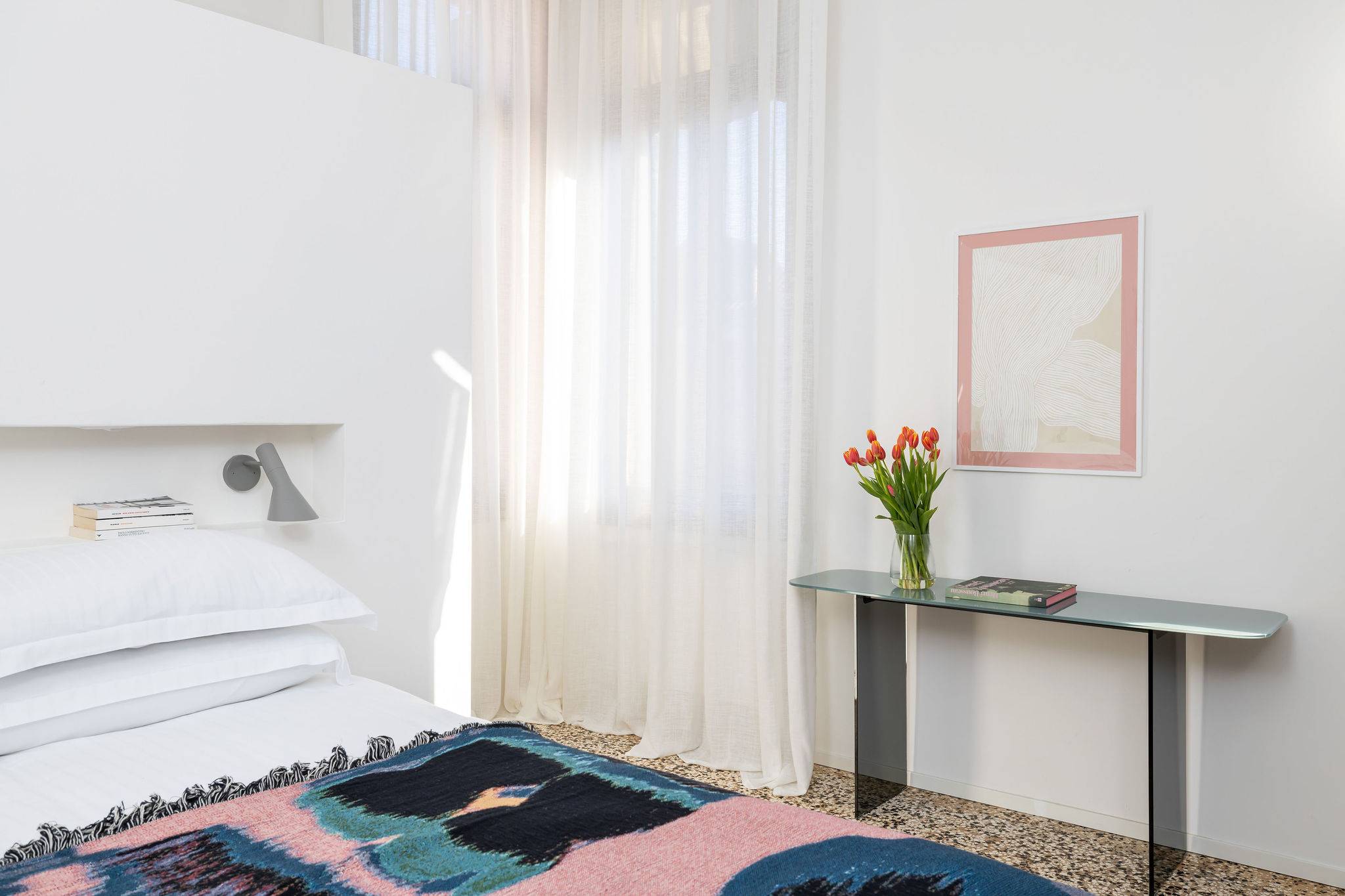 Master bedroom with en-suite bathroom