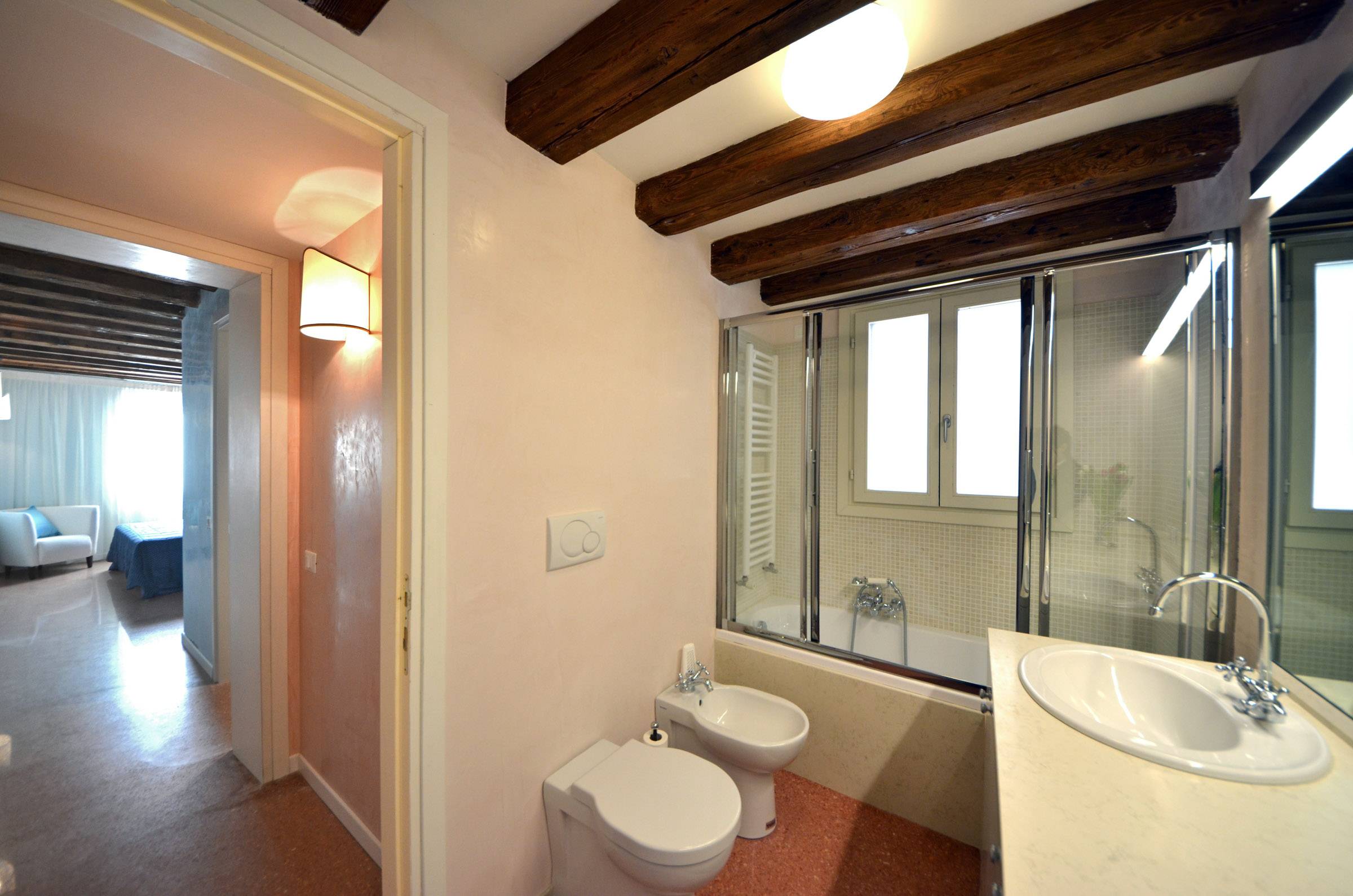 third bathroom with tub, nice and spacious