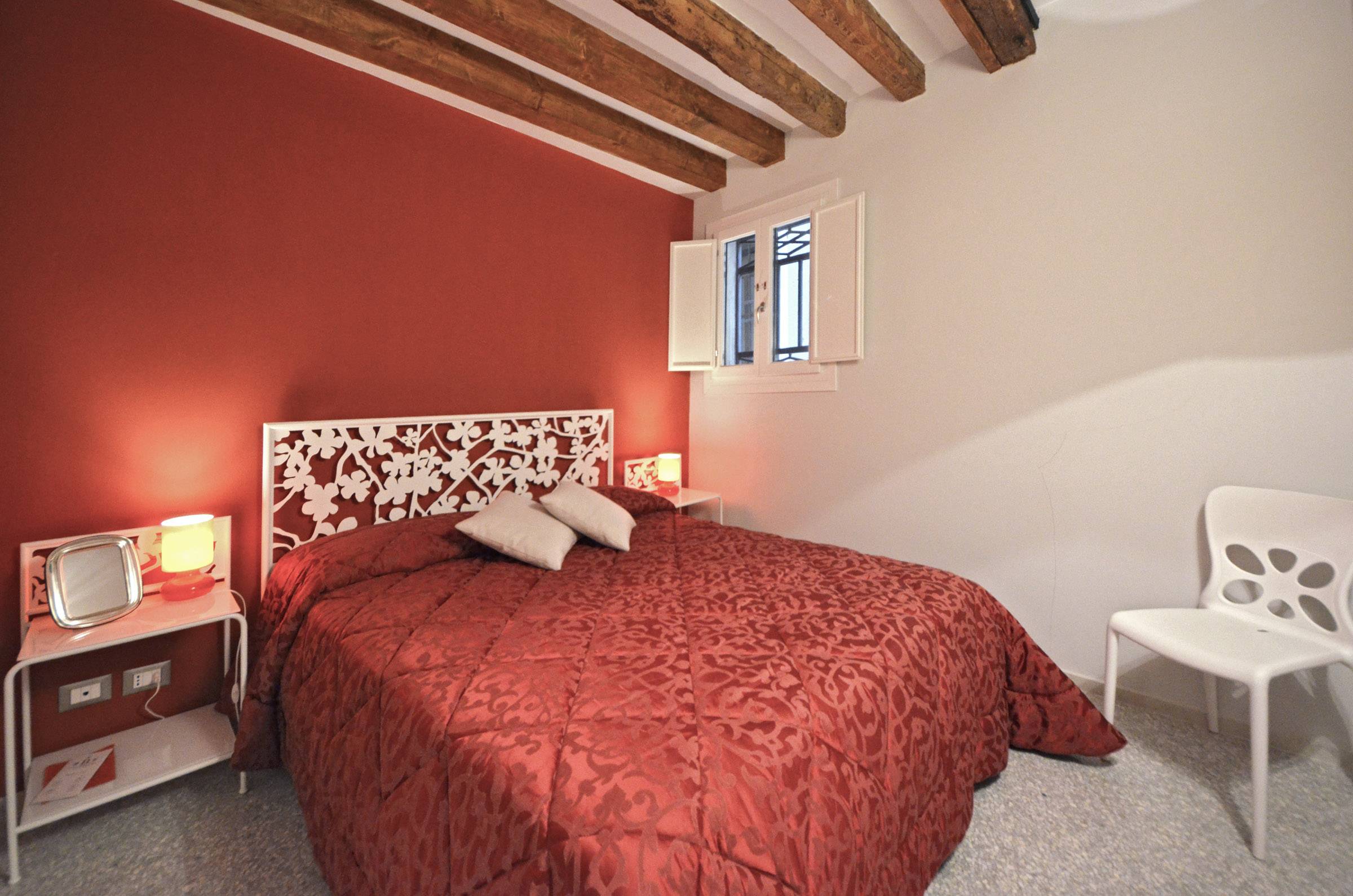 second bedroom of the Palladio apartment