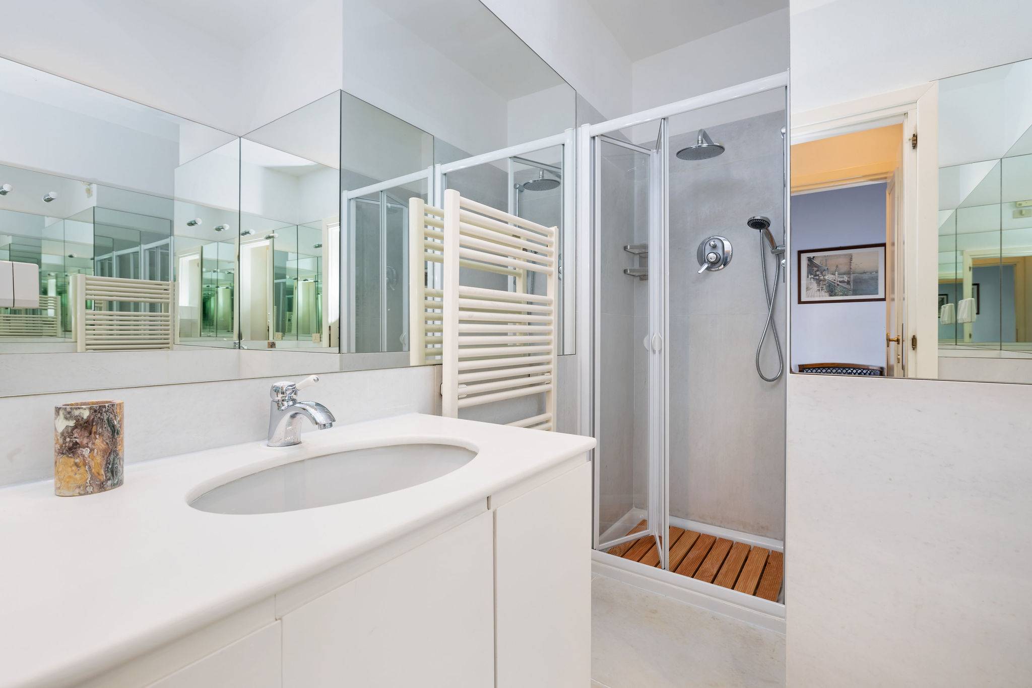 bathroom with shower