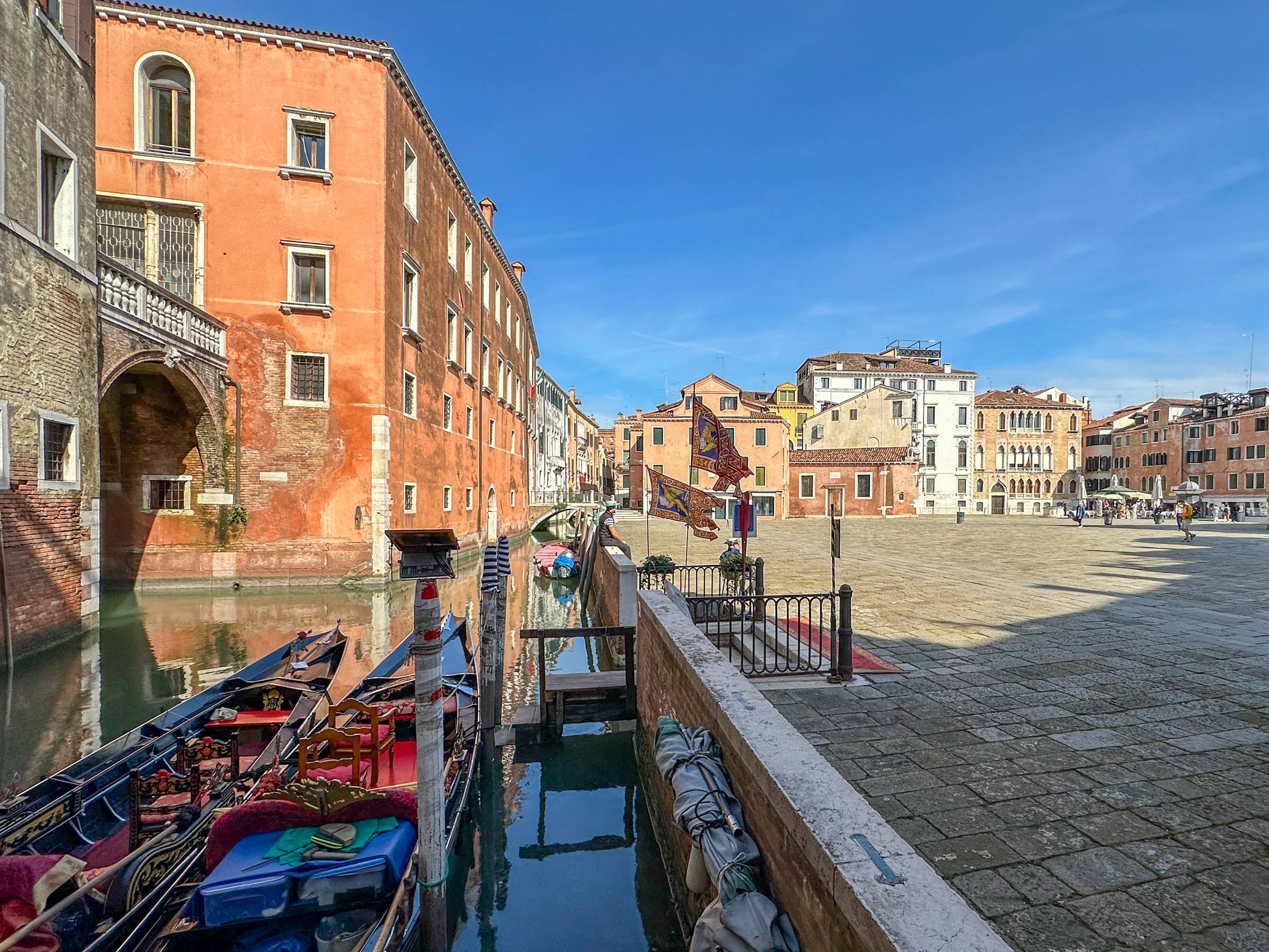 View of Canal and Campo Sant'Angelo from the Albinoni apartment View of Canal and Campo Sant'Angelo from the Albinoni apartment