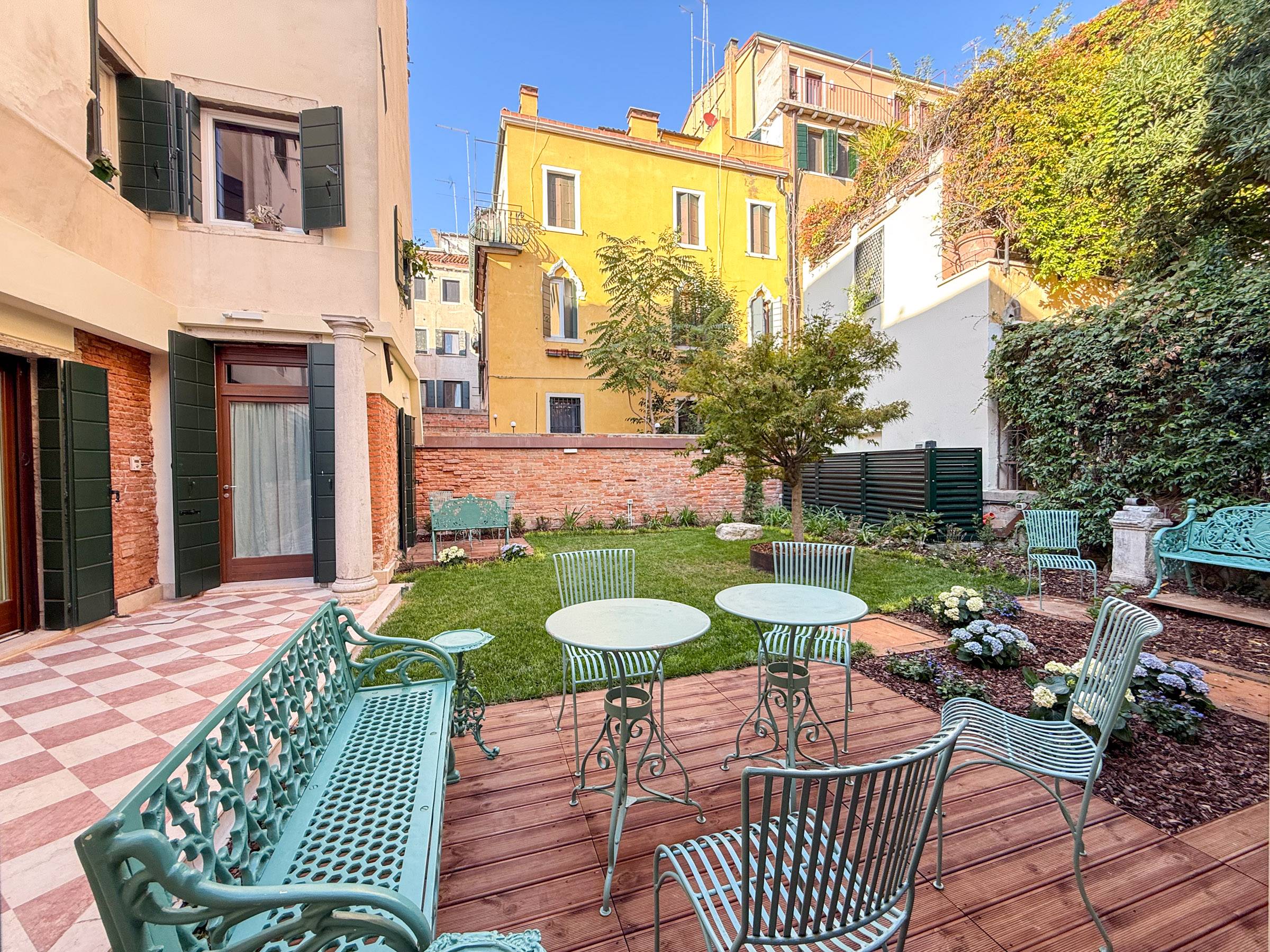 the garden has been completely re-planned in 2025 the garden has been completely re-planned in 2025